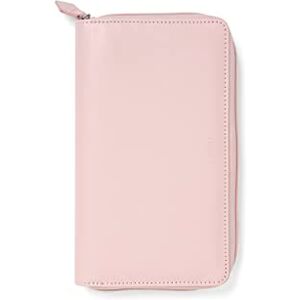 Filofax Saffiano Personal Organiseur compact à fermeture Éclair Blush - Publicité Filofax Saffiano Personal Organiseur compact à fermeture Éclair Blush - Publicité