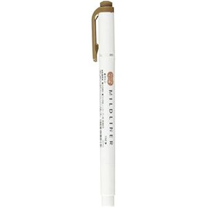 Zebra Pen Surligneur au tracer léger par Zebra. Mild Brown - Publicité Zebra Pen Surligneur au tracer léger par Zebra. Mild Brown - Publicité