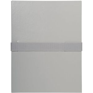 Exacompta Réf. 630E Carton de 10 chemises à dos extensible balacron 1 rabat fermeture par sangle auto-agrippante/scratch dimensions 24 x 32 cm pour documents au format A4 couleur gris - Publicité Exacompta Réf. 630E Carton de 10 chemises à dos extensible balacron 1 rabat fermeture par sangle auto-agrippante/scratch dimensions 24 x 32 cm pour documents au format A4 couleur gris - Publicité