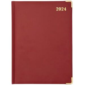 Collins Debden Classic Agenda semainier 2024 (avec rendez-vous) – Planificateur d'entreprise et organisateur – Janvier à décembre 2024 – Semainier – Rouge – 1210V.15-24 - Publicité Collins Debden Classic Agenda semainier 2024 (avec rendez-vous) – Planificateur d'entreprise et organisateur – Janvier à décembre 2024 – Semainier – Rouge – 1210V.15-24 - Publicité