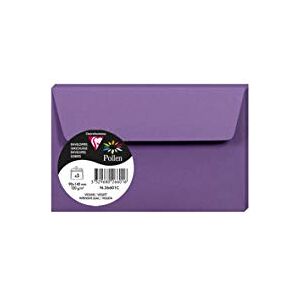 Clairefontaine 26601C Sachet de 5 Enveloppes Auto-Adhésives Format 9x14cm 120g/m² Coloris Violine Invitation Evènements et Correspondance Gamme Pollen Papier Premium Lisse - Publicité Clairefontaine 26601C Sachet de 5 Enveloppes Auto-Adhésives Format 9x14cm 120g/m² Coloris Violine Invitation Evènements et Correspondance Gamme Pollen Papier Premium Lisse - Publicité