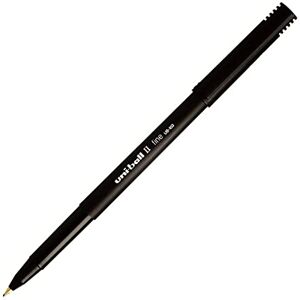 uni-ball Stylo roller UNIBALL II Fine Éco pointe moyenne Noir - Publicité uni-ball Stylo roller UNIBALL II Fine Éco pointe moyenne Noir - Publicité