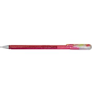 Pentel Hybrid Dual Metallic Rollers encre gel métallique pastel K110, Rose clair + Vert & Or métallique, Lot de 12 - Publicité Pentel Hybrid Dual Metallic Rollers encre gel métallique pastel K110, Rose clair + Vert & Or métallique, Lot de 12 - Publicité