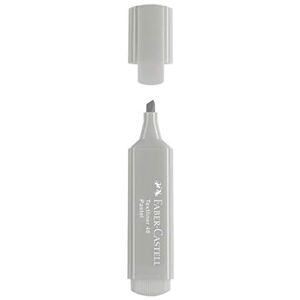 Faber-Castell 154634 Surligneur Textliner 1546, rechargeable, gris soie - Publicité Faber-Castell 154634 Surligneur Textliner 1546, rechargeable, gris soie - Publicité
