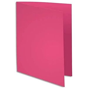 Exacompta Paquet de 100 sous-chemises Rock's en carte 80 g, coloris rose fuchsia - Publicité Exacompta Paquet de 100 sous-chemises Rock's en carte 80 g, coloris rose fuchsia - Publicité