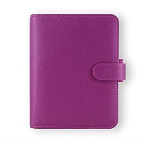 Filofax Saffiano Agenda de poche Framboise - Publicité Filofax Saffiano Agenda de poche Framboise - Publicité