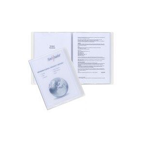 Snopake Classeur de présentation de qualité supérieure Transparent Format A5 20 pochettes - Publicité Snopake Classeur de présentation de qualité supérieure Transparent Format A5 20 pochettes - Publicité
