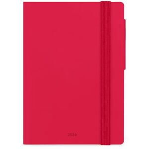 LEGAMI Agenda journalier petit 2026, Cherry Bomb, 12 mois petit, fermeture avec élastique, journal de janvier 2026 à décembre 2026, en papier FSC certifié, 9,5 x 13,5 cm - Publicité LEGAMI Agenda journalier petit 2026, Cherry Bomb, 12 mois petit, fermeture avec élastique, journal de janvier 2026 à décembre 2026, en papier FSC certifié, 9,5 x 13,5 cm - Publicité