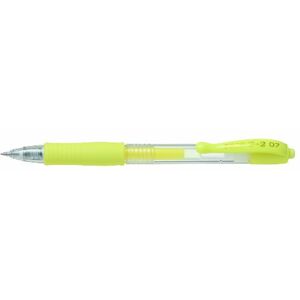 PILOT Stylo Bille à Encre Gel G2 07 Pastel Jaune Pastel - Publicité PILOT Stylo Bille à Encre Gel G2 07 Pastel Jaune Pastel - Publicité