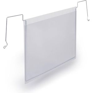 Durable Pochettes A5 Pochettes avec fil de suspension Pour afficher dans les zones de production et entrepôts Fixation facile et sûre Transparent Boîte de 50 pièces 118419 - Publicité Durable Pochettes A5 Pochettes avec fil de suspension Pour afficher dans les zones de production et entrepôts Fixation facile et sûre Transparent Boîte de 50 pièces 118419 - Publicité