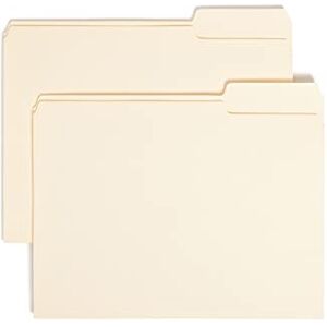 Smead 10333 Manille Lot de 100 classeurs à levier 1/3 Coupe droite - Publicité Smead 10333 Manille Lot de 100 classeurs à levier 1/3 Coupe droite - Publicité