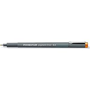 Staedtler Pigment Liner 308 Feutre Pointe Calibrée 0.3 Mm Orange - Publicité Staedtler Pigment Liner 308 Feutre Pointe Calibrée 0.3 Mm Orange - Publicité