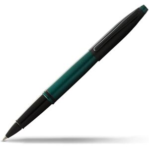 CROSS Calais Stylo roller (capuchon noir mat, couleur de l'encre : noir, avec boîte cadeau) vert mat, 1 pièce (1 paquet) - Publicité CROSS Calais Stylo roller (capuchon noir mat, couleur de l'encre : noir, avec boîte cadeau) vert mat, 1 pièce (1 paquet) - Publicité