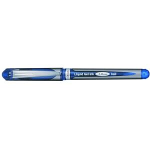 Pentel BL60-C Roller encre gel Pointe métal 1 mm Bleu - Publicité Pentel BL60-C Roller encre gel Pointe métal 1 mm Bleu - Publicité