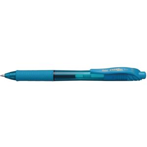 Pentel BL107-S Roller encre gel Pointe métal 0,7 mm Turquoise, unité - Publicité Pentel BL107-S Roller encre gel Pointe métal 0,7 mm Turquoise, unité - Publicité