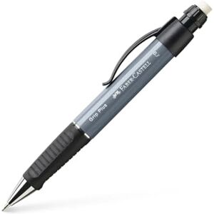 Faber-Castell 130789 Porte-mine Grip Plus, 0,7 mm, gris pierre, 1 pièce - Publicité Faber-Castell 130789 Porte-mine Grip Plus, 0,7 mm, gris pierre, 1 pièce - Publicité