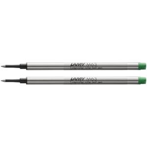 Lamy M63 recharge roller en métal grande capacité – Lot de 2 – Recharge originale pour tous les stylos roller avec capuchon – Indélébile – Largeur de trait moyenne, encre verte - Publicité Lamy M63 recharge roller en métal grande capacité – Lot de 2 – Recharge originale pour tous les stylos roller avec capuchon – Indélébile – Largeur de trait moyenne, encre verte - Publicité