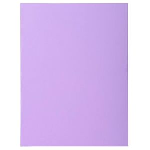 Exacompta Paquet de 100 chemises Super 250 en carte 210 g, coloris lilas - Publicité Exacompta Paquet de 100 chemises Super 250 en carte 210 g, coloris lilas - Publicité