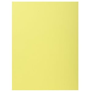 Exacompta Réf. 339005E Paquet de 50 chemises rigides avec 1 rabat SUPER 210 g/m² couleurs pastel chemises certifiées PEFC™- dimensions 24 x 32 cm pour documents format A4 couleur canari - Publicité Exacompta Réf. 339005E Paquet de 50 chemises rigides avec 1 rabat SUPER 210 g/m² couleurs pastel chemises certifiées PEFC™- dimensions 24 x 32 cm pour documents format A4 couleur canari - Publicité