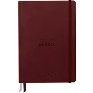 Rhodia 194152C Carnet Rigide Goalbook Creation Lie de Vin A5 14,8 x 21 cm Uni 100 p Papier Clairefontaine Lavis Technique Blanc 200 g/m² 2 Rubans Couverture Simili Cuir - Publicité Rhodia 194152C Carnet Rigide Goalbook Creation Lie de Vin A5 14,8 x 21 cm Uni 100 p Papier Clairefontaine Lavis Technique Blanc 200 g/m² 2 Rubans Couverture Simili Cuir - Publicité