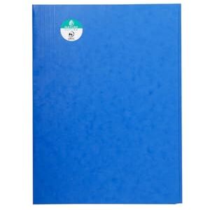 Exacompta Chemise 3 rabats SANS élastique carte lustrée 24 x32 cm Bleu - Publicité Exacompta Chemise 3 rabats SANS élastique carte lustrée 24 x32 cm Bleu - Publicité