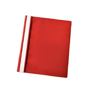 Esselte 28316 Lot de 25 Chemises à Lamelle A4 en plastique capacité 160 feuilles VIVIDA Rouge - Publicité Esselte 28316 Lot de 25 Chemises à Lamelle A4 en plastique capacité 160 feuilles VIVIDA Rouge - Publicité