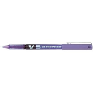 PILOT 11067 Stylo V5 écriture fine 0,5 mm encre liquide niveau visible pointe indéformable clip métal - Publicité PILOT 11067 Stylo V5 écriture fine 0,5 mm encre liquide niveau visible pointe indéformable clip métal - Publicité