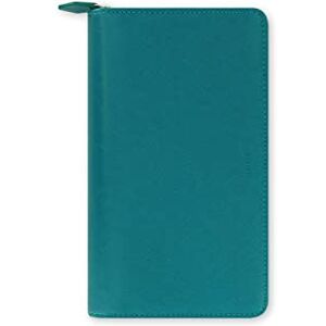 Filofax Saffiano Agenda compact Aqua Marine - Publicité Filofax Saffiano Agenda compact Aqua Marine - Publicité