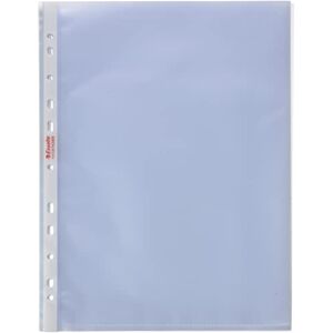 Esselte 395074300 Copy Safe Pochettes transparentes, à perforation universelle - Publicité Esselte 395074300 Copy Safe Pochettes transparentes, à perforation universelle - Publicité
