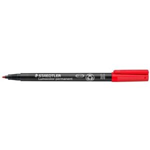 Staedtler Lumocolor 317 stylo marqueur permanent pointe moyenne 1.0 mm couleur rouge - Publicité Staedtler Lumocolor 317 stylo marqueur permanent pointe moyenne 1.0 mm couleur rouge - Publicité