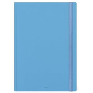 LEGAMI Agenda journalier Maxi 2026, Retro Blue, 13 mois Maxi, fermeture avec élastique, janvier 2026 décembre 2026 et planificateur janvier 2027, en papier FSC certifié, 19,5 x 26,5 cm - Publicité LEGAMI Agenda journalier Maxi 2026, Retro Blue, 13 mois Maxi, fermeture avec élastique, janvier 2026 décembre 2026 et planificateur janvier 2027, en papier FSC certifié, 19,5 x 26,5 cm - Publicité