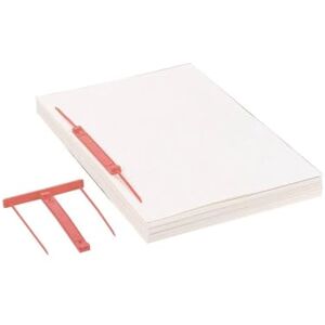 Esselte , Lot de 50 relieurs d'archives à clip Capiclass, Perforation de 8 cm, Indexation possible grâce à la glissière, Plastique rouge, 21700 - Publicité Esselte , Lot de 50 relieurs d'archives à clip Capiclass, Perforation de 8 cm, Indexation possible grâce à la glissière, Plastique rouge, 21700 - Publicité