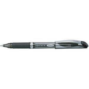 Pentel BL60-A Roller encre gel Pointe métal 1 mm Noir - Publicité Pentel BL60-A Roller encre gel Pointe métal 1 mm Noir - Publicité