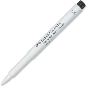 Faber-Castell 167893 Feutre Pitt Artist Pen 1.5 Blanc - Publicité Faber-Castell 167893 Feutre Pitt Artist Pen 1.5 Blanc - Publicité