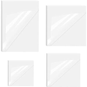 luoshaPUCY Notes Autocollantes Transparentes, 200 Pcs Transparent Sticky Notes Adhésives Réutilisables Auto-Adhésives Amovibles Pour Bureaux Ménages et les Etudiants (40*40mm+50*50mm+76*76mm+70*95mm) - Publicité luoshaPUCY Notes Autocollantes Transparentes, 200 Pcs Transparent Sticky Notes Adhésives Réutilisables Auto-Adhésives Amovibles Pour Bureaux Ménages et les Etudiants (40*40mm+50*50mm+76*76mm+70*95mm) - Publicité