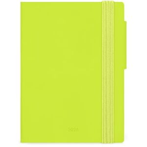 LEGAMI Agenda hebdomadaire Mini 2026, Chartreuse, 12 mois Mini, carnet d'adresses inclus, fermeture avec élastique, journal de janvier 2026 à décembre 2026, en papier FSC certifié, 8 x 10 cm - Publicité LEGAMI Agenda hebdomadaire Mini 2026, Chartreuse, 12 mois Mini, carnet d'adresses inclus, fermeture avec élastique, journal de janvier 2026 à décembre 2026, en papier FSC certifié, 8 x 10 cm - Publicité