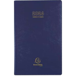 Exacompta 38174E Agenda journalier de bureau Carré Euro et cents Barbara 13,5 x 21 cm Janvier à décembre 2026 Coloris aléatoire - Publicité Exacompta 38174E Agenda journalier de bureau Carré Euro et cents Barbara 13,5 x 21 cm Janvier à décembre 2026 Coloris aléatoire - Publicité