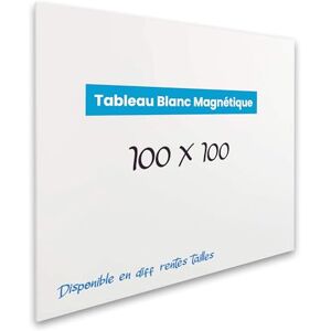 Vivol Tableau blanc Magnétique panneau Sans Cadre Tableau magnétique avec étagère à crayons Tableau feutre mural Mur magnétique 8 tailles Magnétique effacable (100 x 100, Blanc) - Publicité Vivol Tableau blanc Magnétique panneau Sans Cadre Tableau magnétique avec étagère à crayons Tableau feutre mural Mur magnétique 8 tailles Magnétique effacable (100 x 100, Blanc) - Publicité