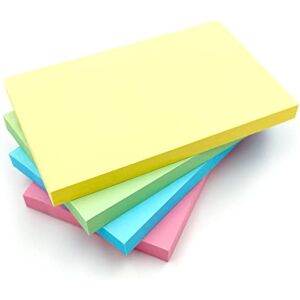 EVG Evergreen Goods Ltd Lot de 4 Notes Autocollantes Couleurs Pastel ou Vives – Choisissez Parmi Les Formes : carré, Rectangle, cœur, Bulle Lot de 4 Blocs (100 Feuilles chacun – 400 Feuilles au Total - Publicité EVG Evergreen Goods Ltd Lot de 4 Notes Autocollantes Couleurs Pastel ou Vives – Choisissez Parmi Les Formes : carré, Rectangle, cœur, Bulle Lot de 4 Blocs (100 Feuilles chacun – 400 Feuilles au Total - Publicité