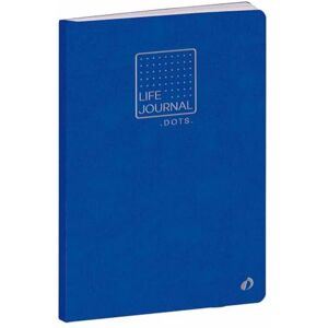 QUO VADIS Carnet Bullet journal Multilingue Life Journal Bleu Pages Points (dots) 15x21 cm Papier Clairefontaine blanc Fabrication française - Publicité QUO VADIS Carnet Bullet journal Multilingue Life Journal Bleu Pages Points (dots) 15x21 cm Papier Clairefontaine blanc Fabrication française - Publicité