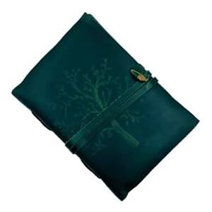 OVERDOSE Deckle Green Leather Tree Journal Vintage Travel Journal for Men & Women Sketch Writing Diary Sketchbook Book of Shadows Handmade Deckle Edge Paper 5 x 7 inches 12 x 17 cm A6 - Publicité OVERDOSE Deckle Green Leather Tree Journal Vintage Travel Journal for Men & Women Sketch Writing Diary Sketchbook Book of Shadows Handmade Deckle Edge Paper 5 x 7 inches 12 x 17 cm A6 - Publicité