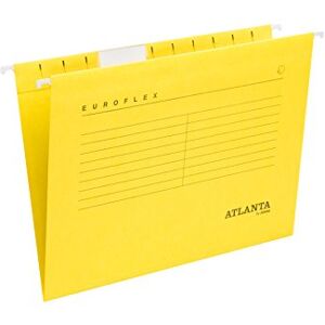 Djois Jalema 2652742400 Dossier suspendu Euroflex format A4 Jaune lot de 25 pièces - Publicité Djois Jalema 2652742400 Dossier suspendu Euroflex format A4 Jaune lot de 25 pièces - Publicité