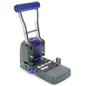 Rapesco 0247 ECO P1100 Perforatrice à 2 Trous de Haute Capacité, Capacité de 100 Feuilles, Noir et Violet - Publicité Rapesco 0247 ECO P1100 Perforatrice à 2 Trous de Haute Capacité, Capacité de 100 Feuilles, Noir et Violet - Publicité