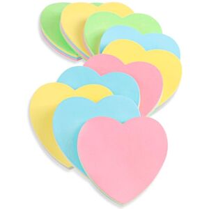 Uncle Paul Notes collantes en forme de coeur 10 tampons 76x76mm auto-collant Post Memo mignon couleur mélangée pour bureau/maison/cuisine/cuisson/école ventes en vrac 1000 feuilles au total - Publicité Uncle Paul Notes collantes en forme de coeur 10 tampons 76x76mm auto-collant Post Memo mignon couleur mélangée pour bureau/maison/cuisine/cuisson/école ventes en vrac 1000 feuilles au total - Publicité
