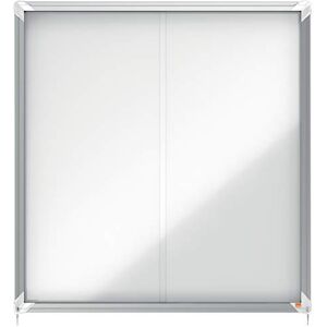 Nobo , Vitrine d'intérieur, Certifiée NF Collectivité et Education, Fond magnétique, 12xA4, 922x967mm, Porte coulissante, Gamme Premium Plus, 1902570 - Publicité Nobo , Vitrine d'intérieur, Certifiée NF Collectivité et Education, Fond magnétique, 12xA4, 922x967mm, Porte coulissante, Gamme Premium Plus, 1902570 - Publicité