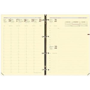 QUO VADIS 1 Recharge Semainier pour Organiser Timer 29 Prestige Format 21 x 29,7 cm Septembre 2026 à Décembre 2027 - Publicité QUO VADIS 1 Recharge Semainier pour Organiser Timer 29 Prestige Format 21 x 29,7 cm Septembre 2026 à Décembre 2027 - Publicité