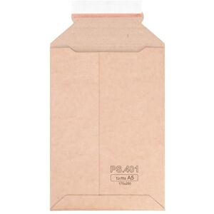verpacking Enveloppes d’expédition autocollantes en carton ondulé marron 17,5 x 25 cm – format A5 (taille et quantité au choix), lot de 800 pièces - Publicité verpacking Enveloppes d’expédition autocollantes en carton ondulé marron 17,5 x 25 cm – format A5 (taille et quantité au choix), lot de 800 pièces - Publicité