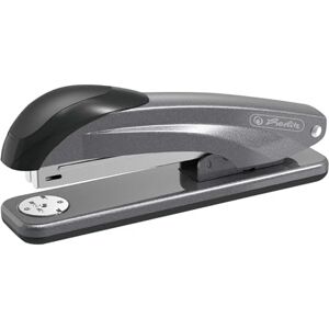 herlitz 50025473 Agrafeuse en métal pour agrafes n° 24/6, anthracite métallisé, 1 pièce - Publicité herlitz 50025473 Agrafeuse en métal pour agrafes n° 24/6, anthracite métallisé, 1 pièce - Publicité