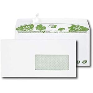GPV boite 500 enveloppes recyclées Erapure, format DL 110x220mm fenetre 45x100mm 80g - Publicité GPV boite 500 enveloppes recyclées Erapure, format DL 110x220mm fenetre 45x100mm 80g - Publicité