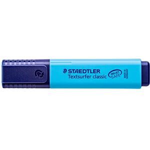 Staedtler Textsurfer® classic 364 Surligneur pointe biseau 1 à 5 mm bleu - Publicité Staedtler Textsurfer® classic 364 Surligneur pointe biseau 1 à 5 mm bleu - Publicité